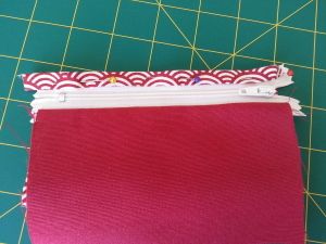 Positionnement du biais sur le zip