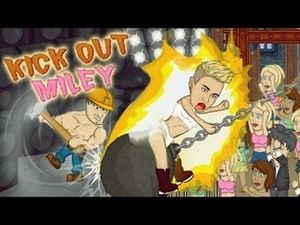Game kick out miley