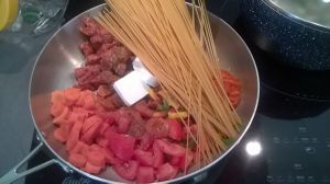one pot pasta aux merguez