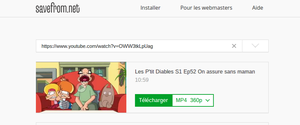 excellent site et sans annonces pour télécharger de Youtube