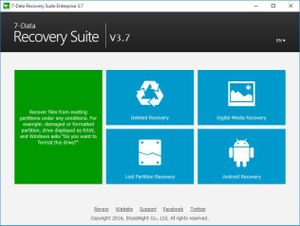 Recovery 7-Data 3.7 Enterprise + Serial + keygen