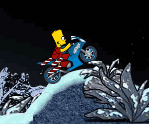 Games Bart New Year Bike
