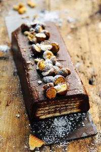 Gâteau chocolat et petit beurre