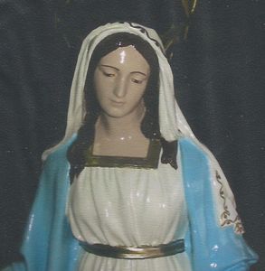 Portrait de la Vierge finie