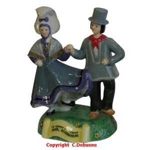 Grands sujets de porcelaine