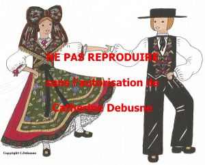 Costume traditionnel de France : Articles - souvenirs