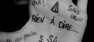 garder le silence...