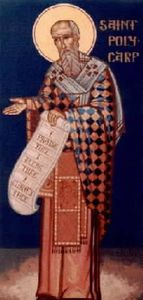 St Polycarpe, évêque et martyr (Fêté le 26 Janvier)