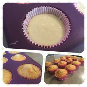 Muffins Coeur de fraise