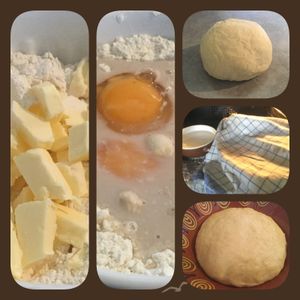 Gaufres fourrées à la crème vanille