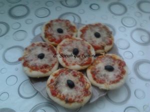 Minis pizzas