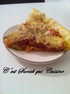 Tarte aux légumes