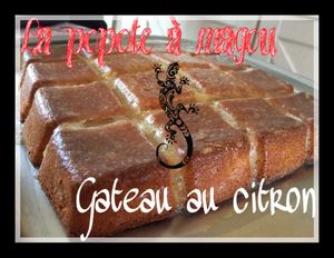 Gateau au citron
