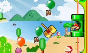 SUPER MARIO SHOT BLOONS GAME