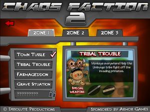 Chaos Faction 2 is a spectacular game created in a fantastic way