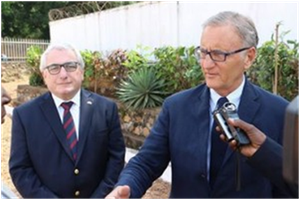M. André Vallini & Charle Malinas