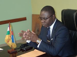 Ministre des Finances et du Budget, H.M.DONDRA