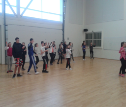 learning the dance moves