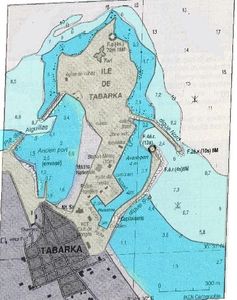La marée au port de Tabarka
