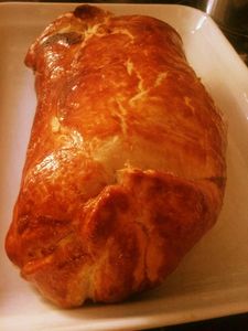 Filet mignon en croûte moutarde aigre douce