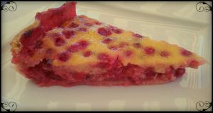 Tarte aux groseilles
