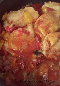 Poulet basquaise