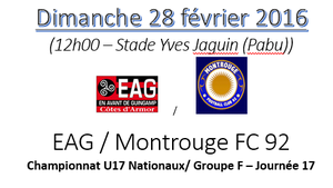 match EAG-Montrouge 92