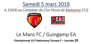 Feuille de route LE MANS