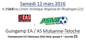 Match EAG contre AS MULSANNE-TOCHE