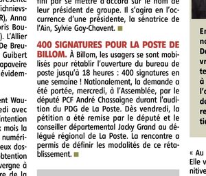 La Poste - La mobilisation paye