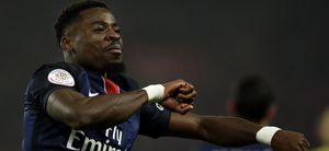 Serge Aurier, le 13 décembre 2015 contre Lyon. FRANCK FIFE/AFP.