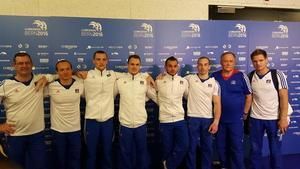 Championnats d'Europe GAM : L'équipe de France sénior 6ème.