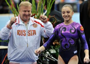 Aliya Mustafina et Alexander alexandrov 2010