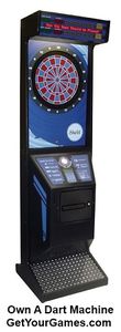 Currently Any person Can Own A Full-Size Professional Dart Machine!