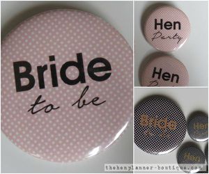 hen party badges