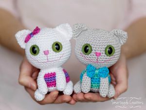 Chaton cheeky au crochet
