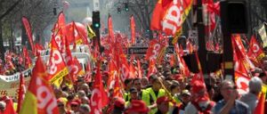 Manifestations du 9 mars pour le retrait du projet de loi El Kohmri