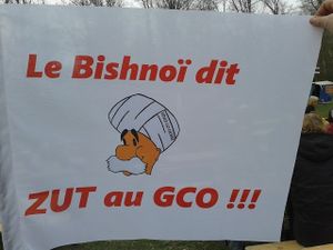 Sur le tracé du GCO : Inauguration de la Réserve du Bishnoï