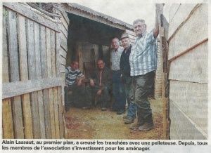 DANS LES TRANCHEES DE LA GRANDE GUERRE