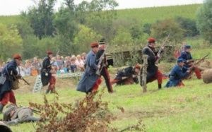 CHAUCONIN-NEUFMONTIERS : reconstitution impressionnante de la bataille de la Marne