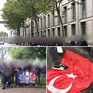 Incidents autour du Parc des Princes avant Turquie-Croatie