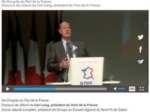Carl Lang dénonce au Trocadéro la collaboration islamique de la mairie de Paris