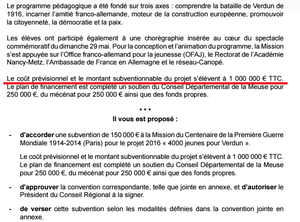 La commémoration délirante de Verdun a coûté 1 million d’euros