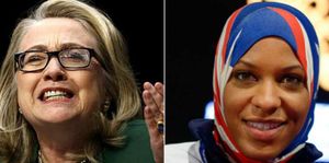 Hillary Clinton se félicite de la participation aux JO de la première « Américaine » totalement voilée