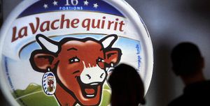 France. La Vache qui rit va avaler Pom'potes.