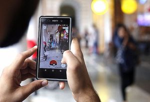 USA. Les délinquants sexuels privés de Pokemon Go. New York.