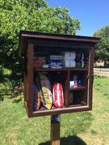 USA. The Little Free Pantry : des garde-manger en libre service.