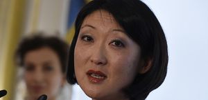 France. le pèlerinage de Fleur Pellerin. Se reconvertit dans le privé en créant sa propre société.