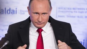 Poutine classé homme le plus puissant du monde pour la 3e année consécutive.