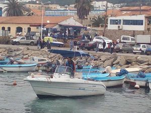 Echapée belle au large de Tipaza "bateau MARINERO"